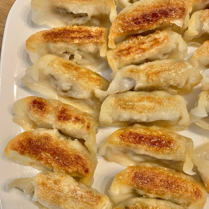 生餃子のおいしい焼き方♪